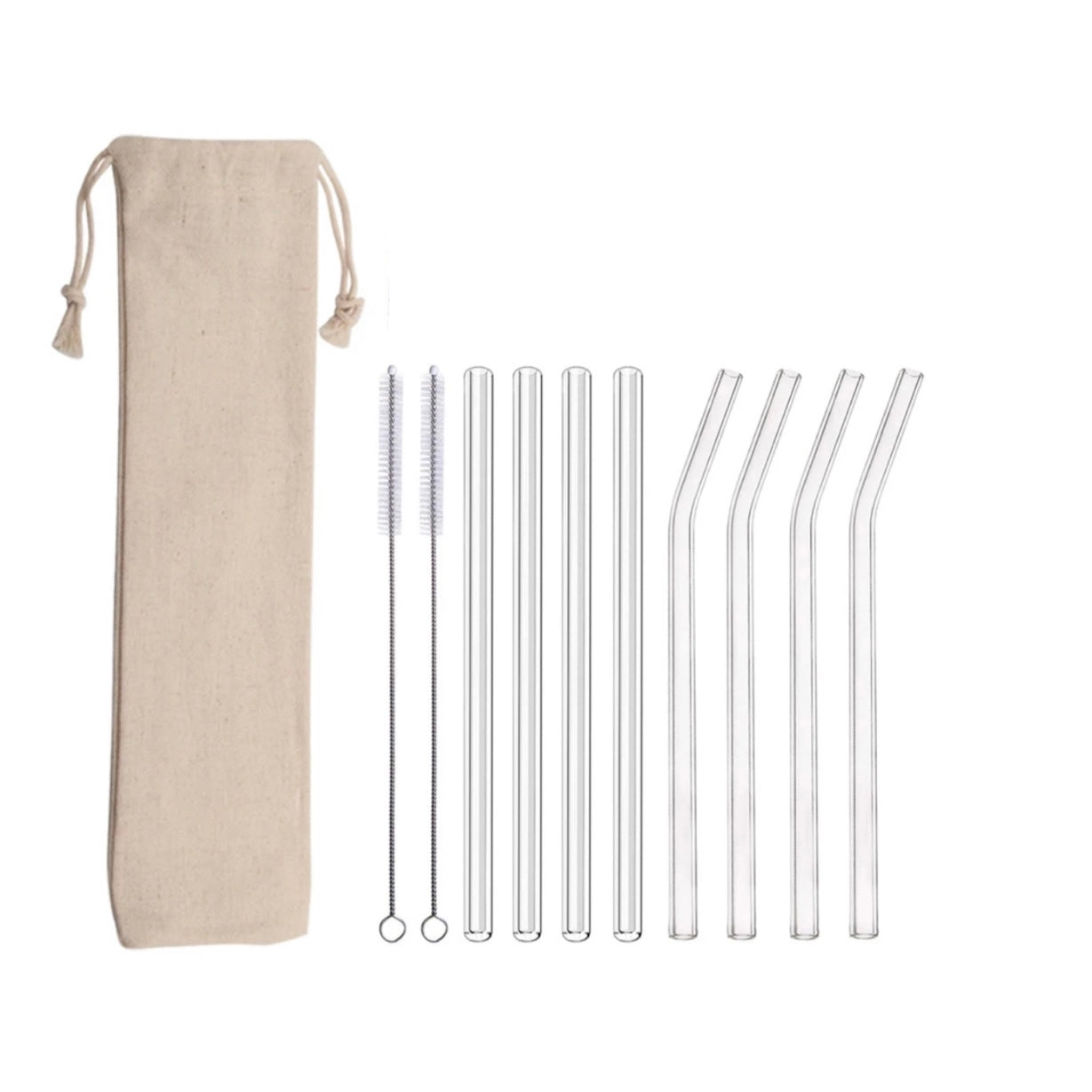 GLASS STRAW | LONG 20cm