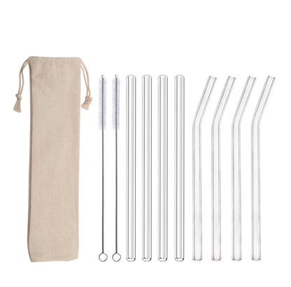 GLASS STRAWS | SHORT 15cm